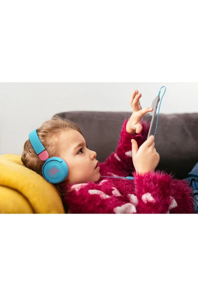 Jbl Jr310 Mavi Kablolu Kulak Üstü Çocuk Kulaklığı - 8