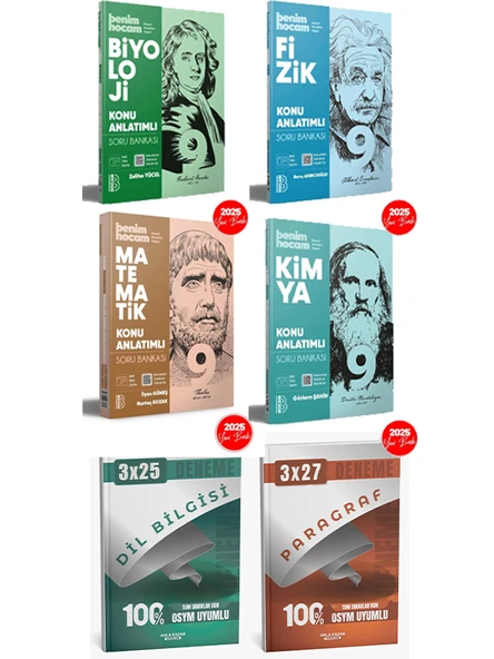 2025 9. Sınıf Sayısal Konu Anlatımlı Soru + Paragraf Dil Bilgisi Deneme Benim Hocam+AnlaKazan - 3