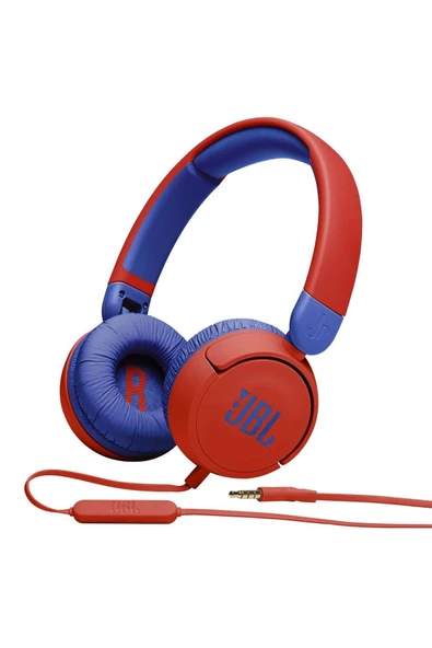 Jbl Jr310 Kırmızı Kablolu Kulak Üstü Çocuk Kulaklığı - 3