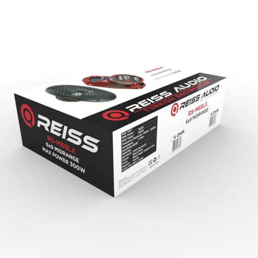 Reiss Audio Rs-m69lx Rgb 20 Cm Oto Midrange Hoparlör Deprem Serisi Çifti 600 Watt- - 5