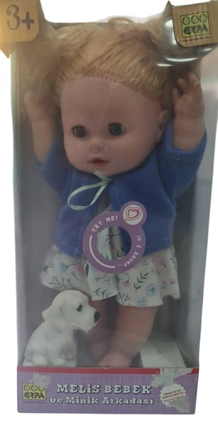 Erpa Türkçe Konuşan Melis Bebek ve Minik Arkadaşı - 2