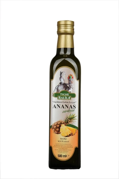 Ananas Sirkesi Doğal Fermantasyon Pineapple Vinegar 500 ml