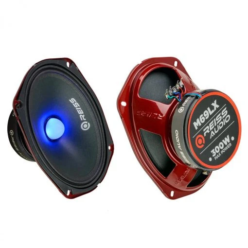 Reiss Audio Rs-m69lx Rgb 20 Cm Oto Midrange Hoparlör Deprem Serisi Çifti 600 Watt- - 2