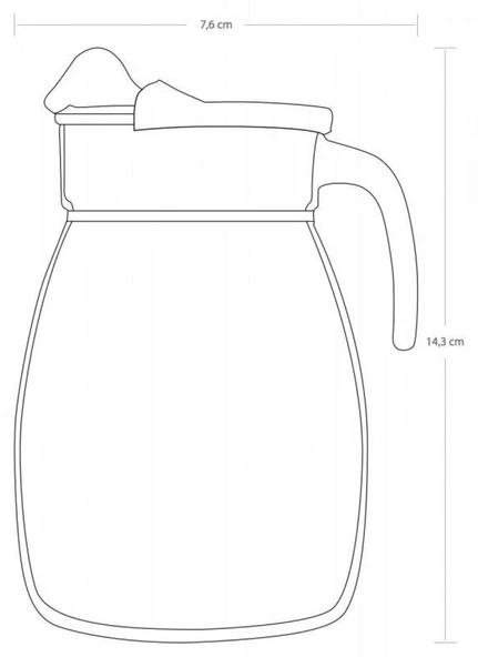 Paşabahçe Niagara Sürahi 43864 - 3