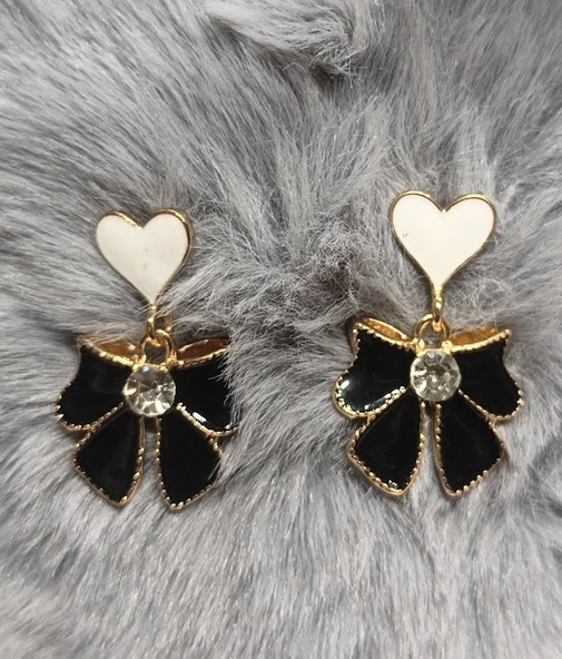 Monalisa Home  Figürlü Sallantılı Gösterişli Küpe