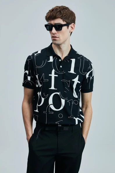 Lufian 111040219 Dıamond Smart Erkek Polo Tişört Erkek T-Shirt