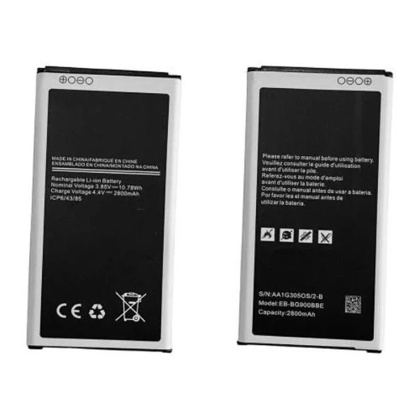 Samsung Galaxy S5 G900 Uyumlu EB-BG900BBE Kodlu Batarya