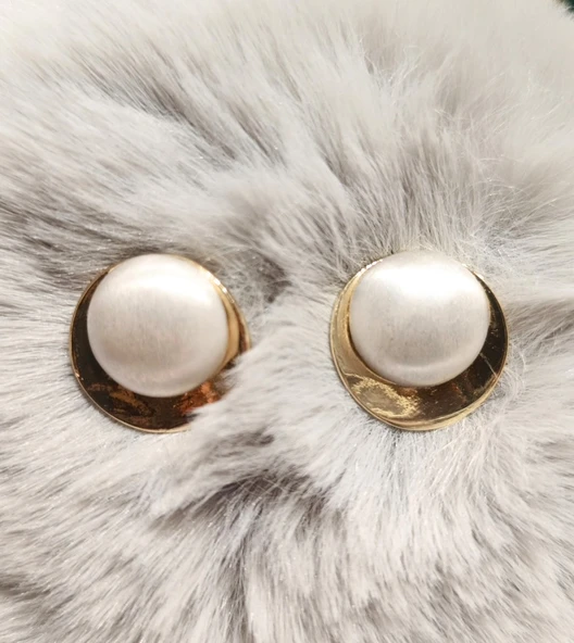 Monalisa Home Gold Figürlü Gösterişli Küpe ürün görseli 1