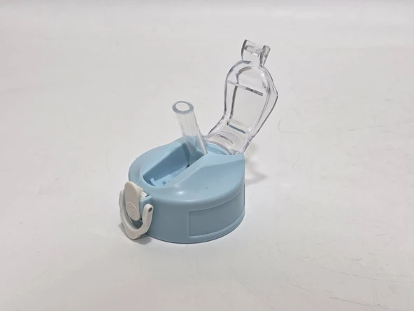Otomatik Pipetli Su Matarası Yedek Kapağı 57mm Turkuaz - 5