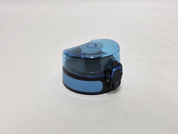Su Matarası Yedek Kapağı 65mm Açık Mavi - 3