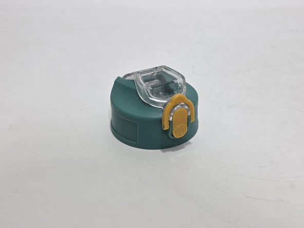Otomatik Pipetli Su Matarası Yedek Kapağı 57mm Petrol Mavisi - 2