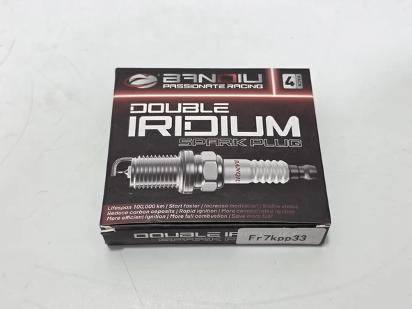 Banqiu FR7KPP33 Audi Uyumlu Double İridyum Buji Takımı - 3
