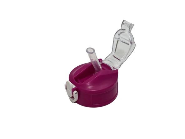 Otomatik Pipetli Su Matarası Yedek Kapağı 57mm Pembe