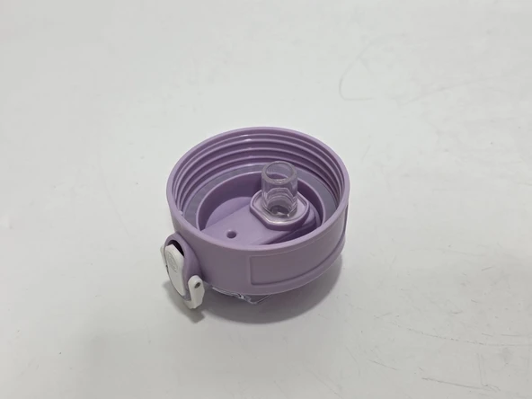 Otomatik Pipetli Su Matarası Yedek Kapağı 57mm Lila - 3