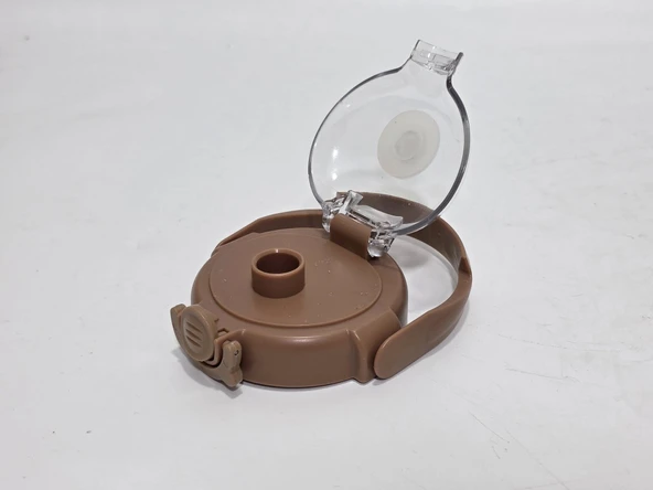 Su Matarası Yedek Kapağı 76mm Kahverengi - 5