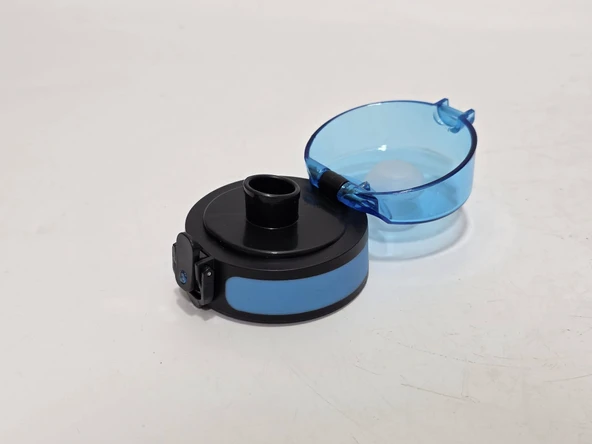 Su Matarası Yedek Kapağı 65mm Açık Mavi - 5