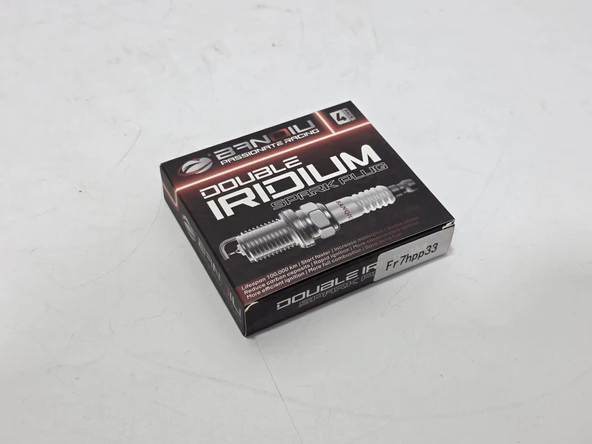 Banqiu FR7HPP33 Audi Uyumlu Double İridyum Buji Takımı - 2