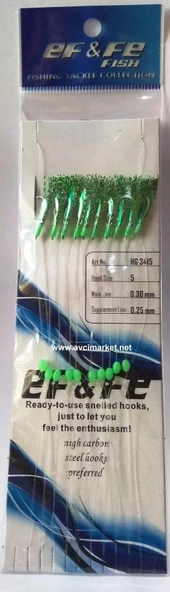 EFFE ÇAPARİ SABİKİ 10lu HG3415 - Resim 4