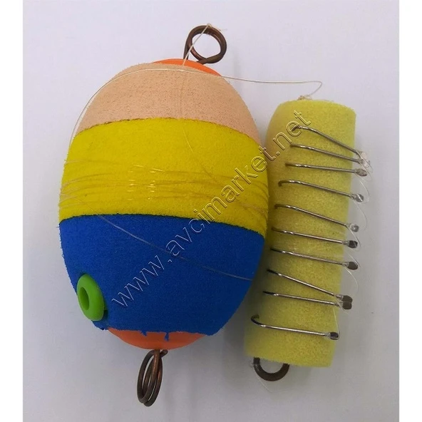 Şamandıralı Kefal Kıbrıs Hazır Takım ürün görseli 1