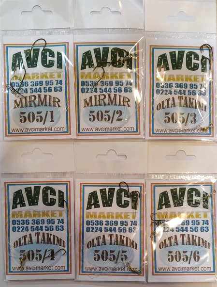 3 İğneli Hazır Takım 505 Model İğne ürün görseli 1