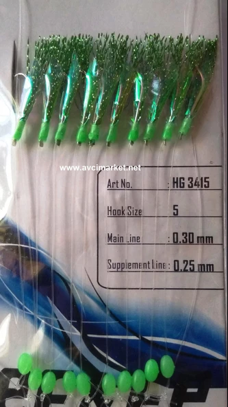 EFFE ÇAPARİ SABİKİ 10lu HG3415 - 3