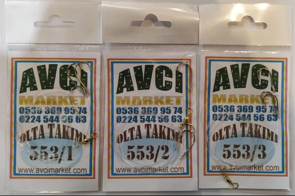 3 İğneli Hazır Takım (553 MODEL İĞNE) ürün görseli 1