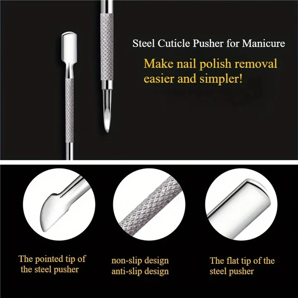 Solingen 3'lü Manikür Seti Paslanmaz Çelik - 3