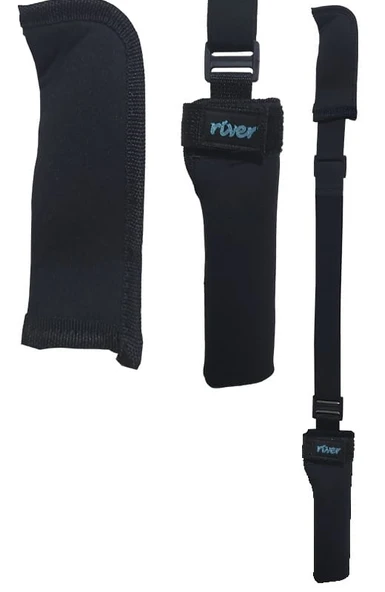 RİVER LASTİKLİ SPİN KAMIŞ KORUMA TAŞIMA KILIFI NEOPREN ürün görseli 1