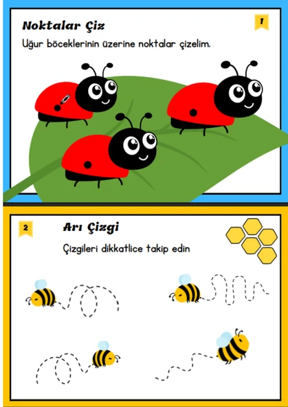Çizgi Çizmeyi Öğreten YAZ-SİL Kitabı - 2