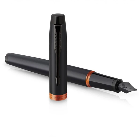Parker Dolma Kalem IM Profesional Siyah-Turuncu Bt ürün görseli
