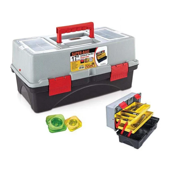 Raflı Takım Çantası 17'' ASR-2052 - Resim 2