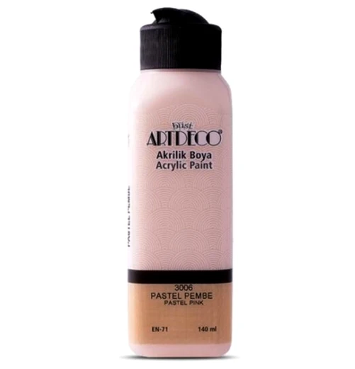 Artdeco Akrilik Boya 140 ml Pastel Pembe