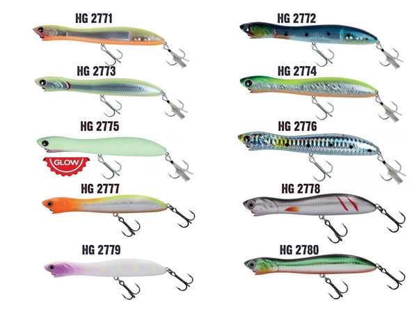 Japanese Natsu 13,5cm 28gr Popper Rapala Maket Balık ürün görseli 1