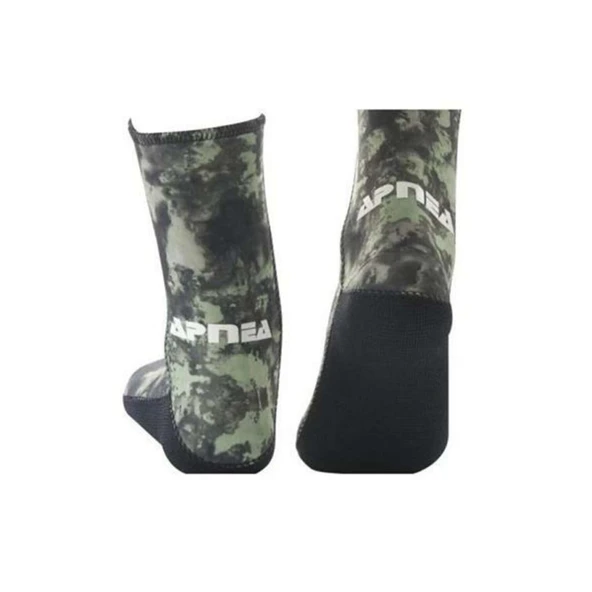 APNEA 5mm Supratex Tabanlı Neopren Kamuflaj Çorap ürün görseli 1