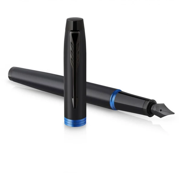 Parker Dolma Kalem IM Profesional Siyah-Mavi Bt ürün görseli