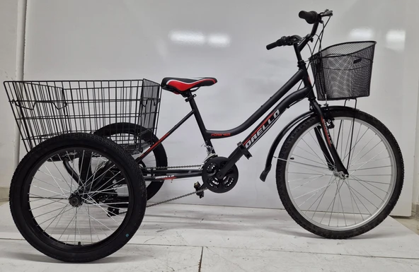 Cargo bisiklet dorello bisiklet pazar bisikleti 3 tekerlek bisiklet - 5