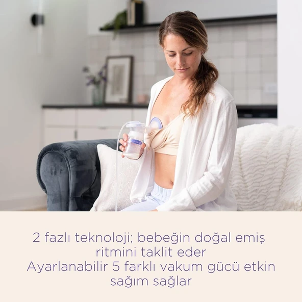 Lansinoh Kompakt Tekli Elektrikli Göğüs Pompası