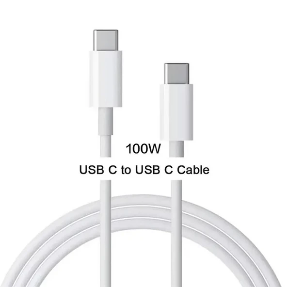 Sensei SNSPD100-1.5M Type C to Type C Data & Hızlı 100w 1.5Mt Şarj kablosu - 3