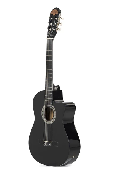 Miguel Artegas Mag65Cebk Siyah Elektro Klasik Gitar - 3