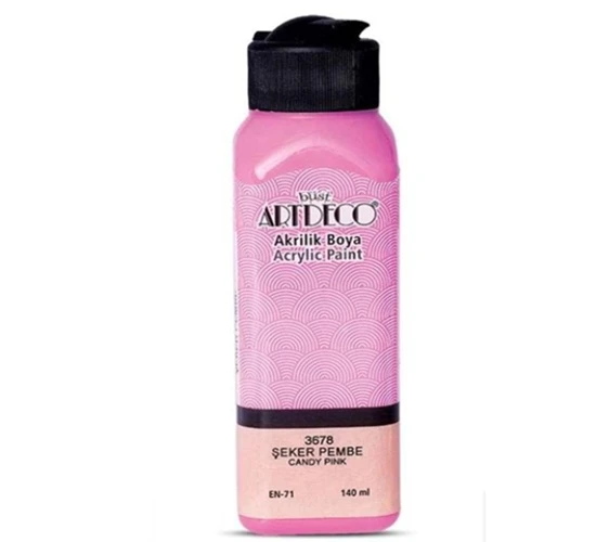 Artdeco Akrilik Boya 140 ml Şeker Pembe ürün görseli 1