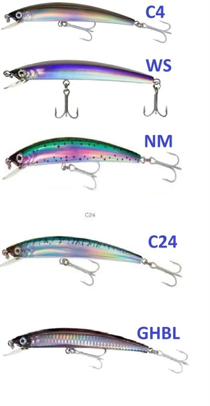 YOZURI CRYSTAL MINNOW SINKING F10 110MM - Resim 2