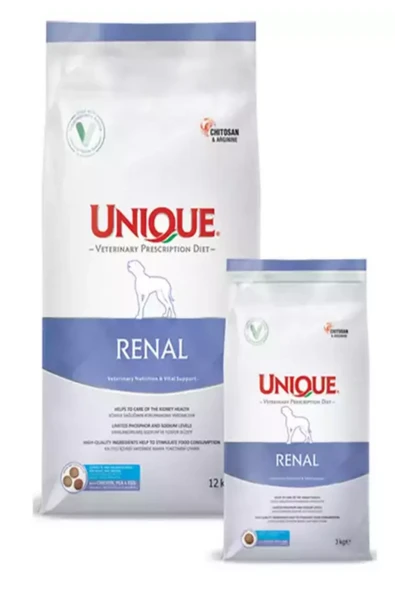 UNIQUE Renal Kuru Köpek Maması 3Kg ürün görseli 1
