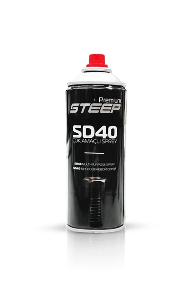 STEEP SD-40 Çok Amaçlı Pas Sökücü ve Genel Yağlayıcı Sprey 400 Ml - Resim 3