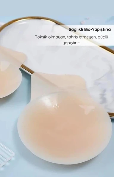 Lazer Kesim Göğüs Ucu Kapatıcı Mucize Sütyen F.K. 1317 - 2