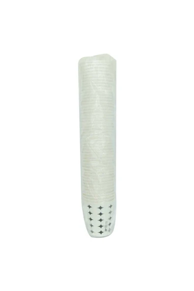 Karton Bardak 7 Oz Kullan At Çay Kahve Sıcak Kağıt Otomat Bardağı 50 Li 1 Paket - 3