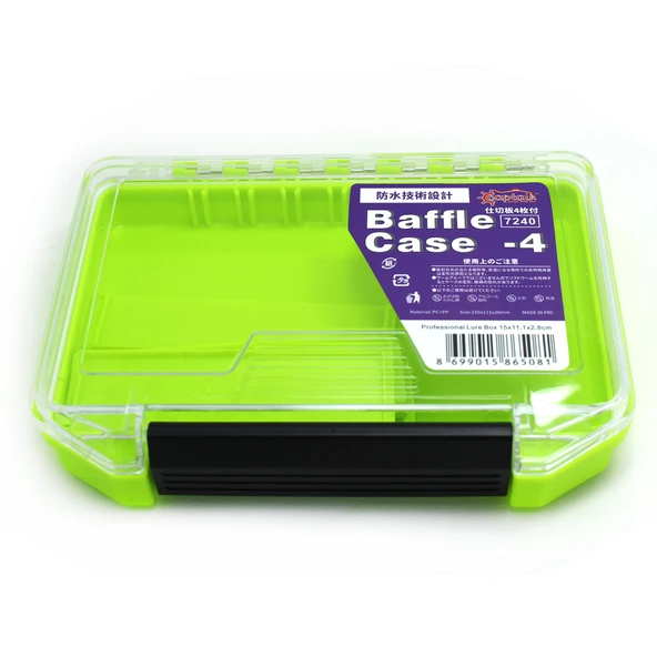 Captain 7240 Profesyonel Contalı Sahte Balık ve Jig Kutusu 15x11x3cm - 15