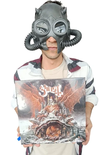 Ghost Fan Ürünleri, Ghost Prequelle Plağı+ 3 Thişört+ 2 Sweat Shirt+ Maske - 2