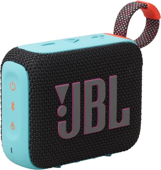 Jbl Go4 Bluetooth 5.3 Hoparlör Siyah - Turuncu