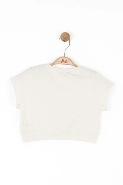 N.K. UNSEA Kız Çocuk Crop - Resim 4