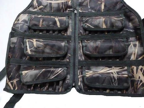 ASİL KOLONLU KAMUFLAJ AVCI YELEĞİ - 9